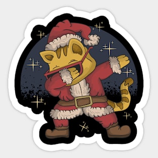 Santa Claus cute 'dab'... Sticker